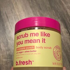 fresh Pineapple Punch Body Scrub - Pink and Cream